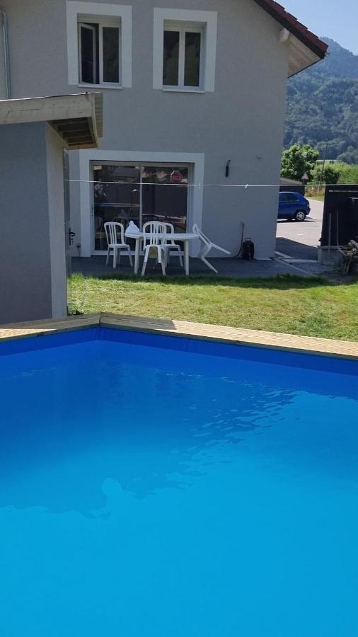 Maison 8 Couchages Avec Piscine Cons-Sainte-Colombe Bagian luar foto
